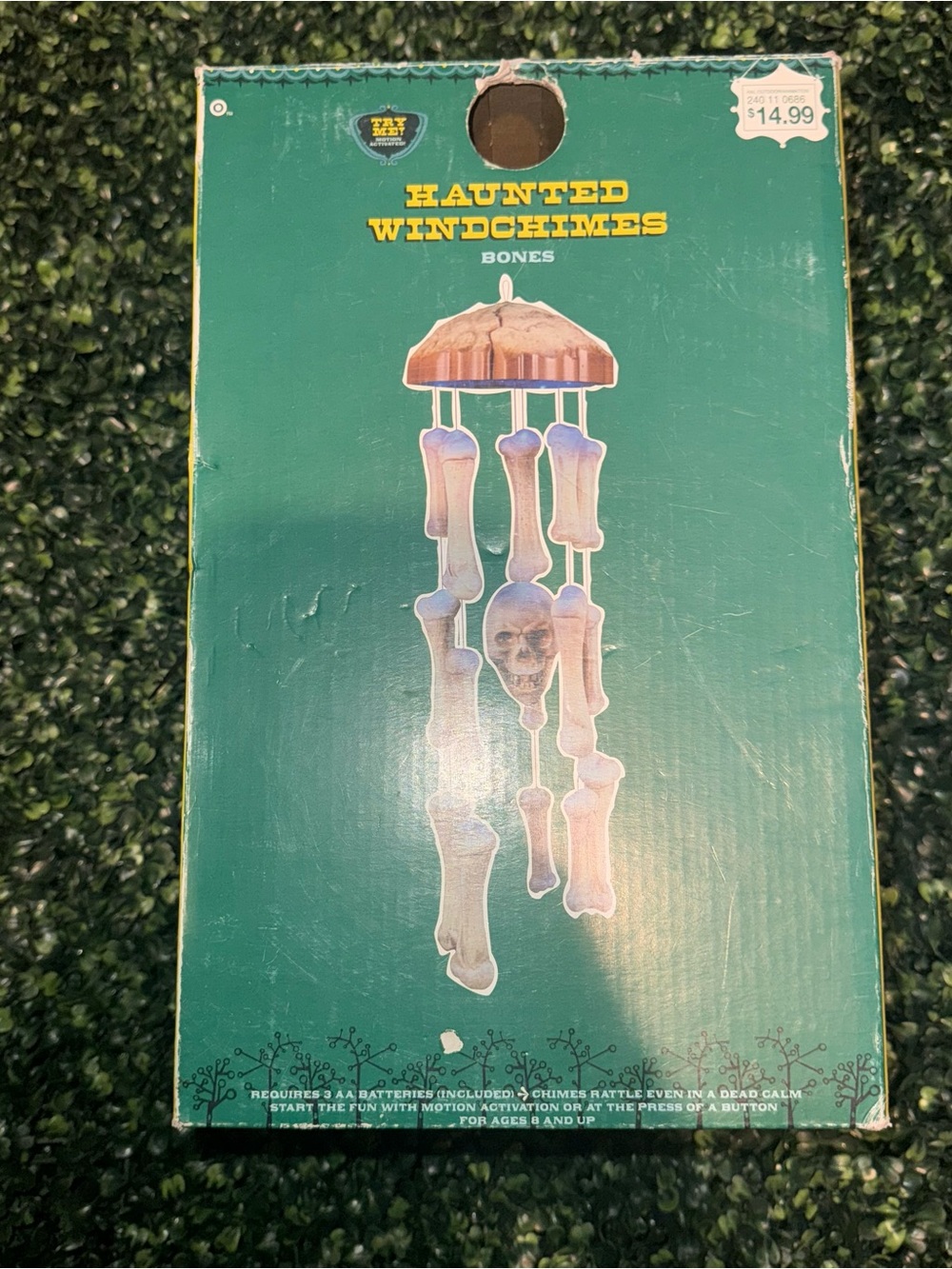 Vintage Holloween Decor x Haunted wind-chime bones